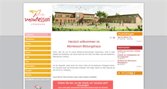Desktop Screenshot of montessori-lueneburg.de