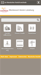 Mobile Screenshot of montessori-lueneburg.de